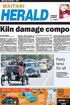 Waitaki Herald - December 3rd 2014