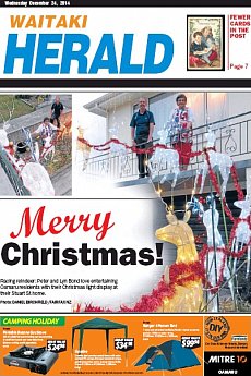 Waitaki Herald - December 24th 2014