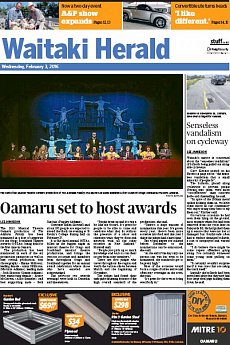 Waitaki Herald - February 3rd 2016