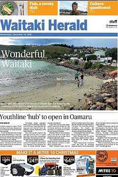 Waitaki Herald - December 14th 2016
